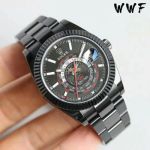 WWF Factory ROLEX Sky-Dweller World Timer 42mm So Blakc 42MM Watch